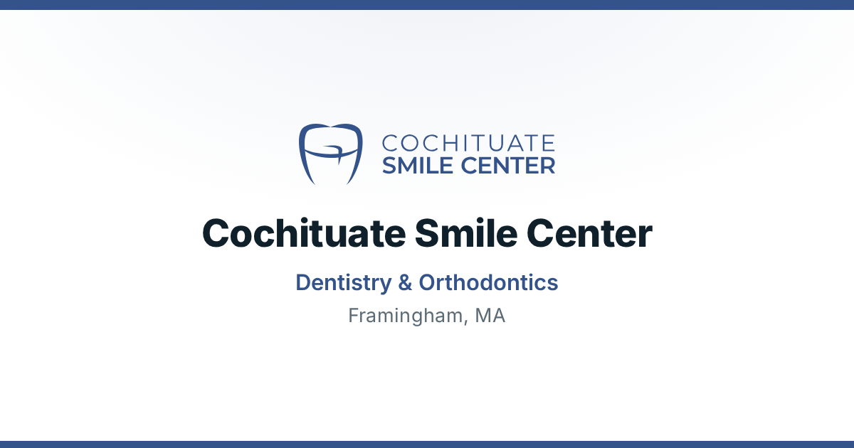 Cochituate Smile Center
